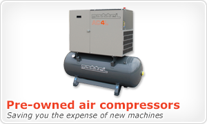 Pre-owned air compressors